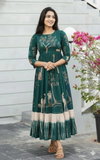 Giva Muslin Long Western Gown Dress Wholesale Clothing Suppliers In India
